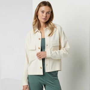 Vuori Mackenzie Cropped Shirt Jacket